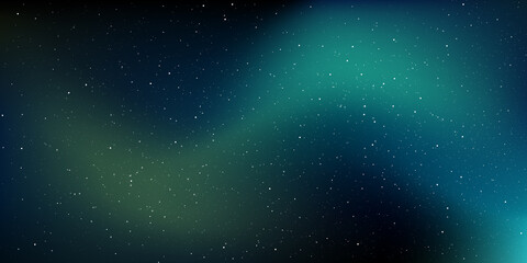Wall Mural - a high quality background galaxy illustration with stardust and bright shining stars illuminating th