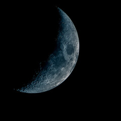 blue moon in the sky