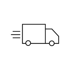 fast delivery icon