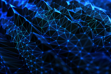 Wall Mural - colorful abstract image with organic shape. background technology concept.