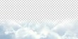 © comicsans - Vector realistic isolated cloud sky for template decoration and covering on the transparent background. Concept of storm and cloudscape.
