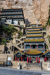 Canvas Print - Daluo Palace Mianshan China