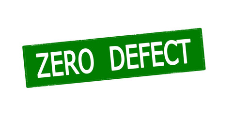 Sticker - Zero defect