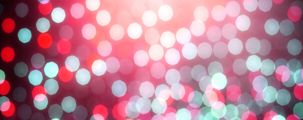 Wall Mural - blurred backdrop, blurred background, circle blur, bokeh blur from the light shining through as a ba