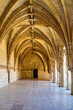 Interior of the Hieronymites Monastery, Mosteiro dos Jeronimos is located in Lisbon Portugal