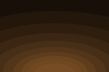 Wall Mural - Abstract striped concentric - brown background, Ellipse pattern, 