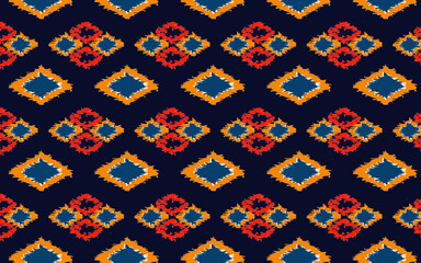 Geometric ethnic pattern vector design for raw material,traditional background,clothing,wrapping,Batik,fabric,aztec