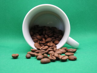 cup of coffee beans