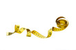 © 1981 Rustic Studio - Yellow measuring tape on white background