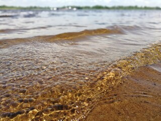 wave on the beach