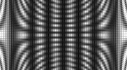 Wall Mural - led screen texture. lcd display with dots. tv pixeled background. analog digital monitor. electronic