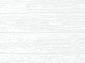 Wall Mural - Vector white wood panel texture for backgrounds or design. Rustic grayscale wooden  wallpaper. White washed wood. Table top view. EPS10