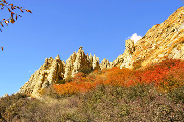 autumn in the mountains