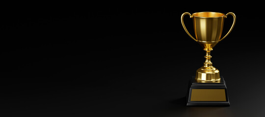 Wall Mural - gold trophy cup