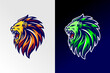 lion vector illustration logo