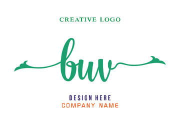 BUV lettering logo is simple, easy to understand and authoritative