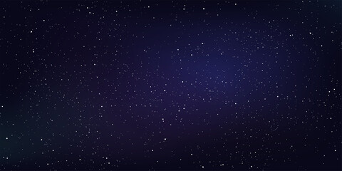 star and star dust in deep universe. abstract space background. vector illustration.