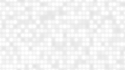 Wall Mural - Dot white gray pattern gradient texture background. Abstract  technology big data digital background. 3d rendering.