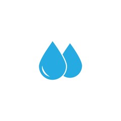 Poster - water drop logo