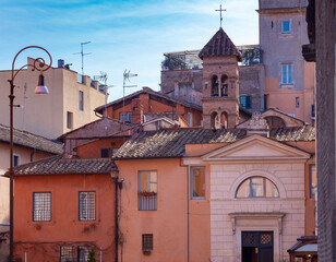 Wall Mural - Rome. View of the old town.