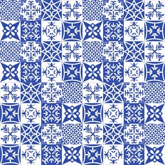 Wall Mural - Azulejos Portuguese style texture