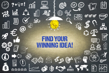 Poster - Find your winning idea! 