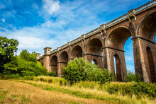 A View Of The Northern Section Of The Ouse Valley Viaduct In Sussex, UK On A Summers Day
