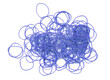 © michaklootwijk - Blue rubber elastics