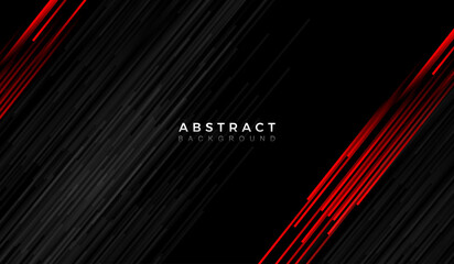 Wall Mural - abstract dark  background with shiny lines, particle. . vector design template for banner, advertising, poster, cover.