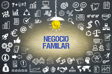 Wall Mural - Negocio familar 