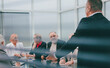 © yurolaitsalbert - businessman holds a working meeting with leading experts