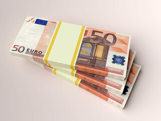 Wall Mural - Euro money. Business and finance concepts