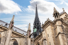 Notre Dame Cathedral Wooden Spire