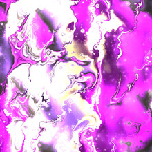 Fantasy Surreal Pink Violet And White Background In Marble Wavy Luxury Liquid Design