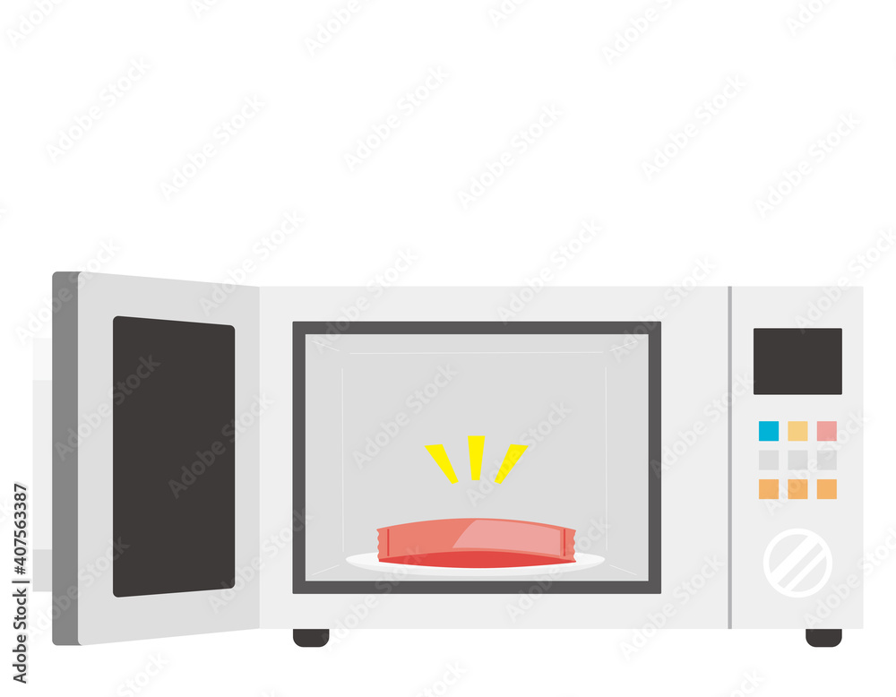 電子レンジのベクターイラスト 家電 Wall Mural Wallpaper Murals Nisi 電子レンジのベクターイラスト 家電 Wall Mural Wallpaper Murals Nisi