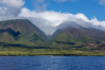 Coastal Mountain in Maui