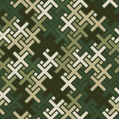 Wall Mural - Abstract military or hunting camouflage seamless pattern background