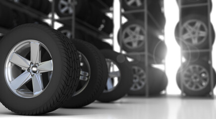 Tires and Rims for Car