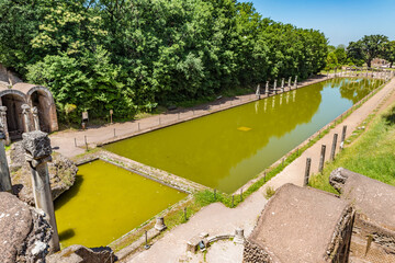 Wall Mural - Villa Adriana (Hadrian's Villa) in Tivoli, Italy, a UNESCO World Heritage Site.