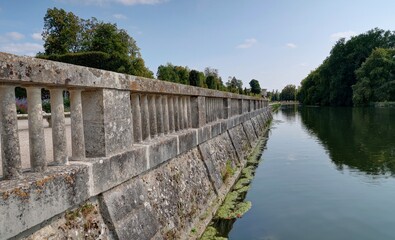 Sticker - parc, jardin, forêt et château de Rambouillet dans les Yvelines (France)