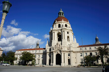 Exterior View Of The Famous Pasadena City Hall
