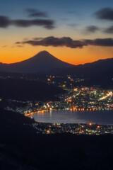 Wall Mural - sunrise in the mountains