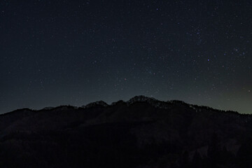Wall Mural - starry night sky