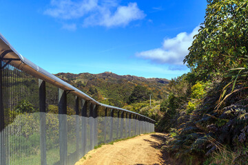 Sidewalk in Wellington Wind Turbine