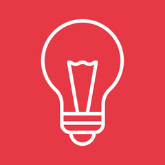 Poster - Bulb Icon