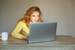 © rubchikova - woman is  working on laptop