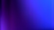 Leinwandbild Motiv Neon blue light leaks effect background. Real shot in 4k.