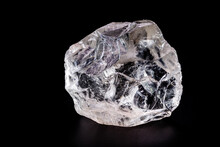 Rough Diamond, Crystal In An Allotropic Form Of Carbon, Uncut Gemstone, Concept Of Luxury Or Wealth