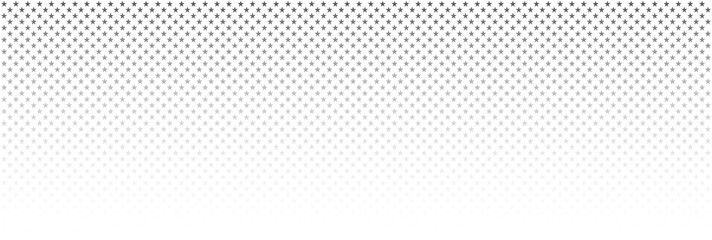 pattern with gray stars - vector background