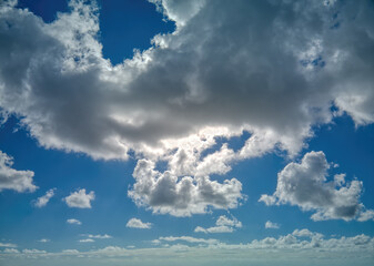 Moody Blue Skies - OcuDrone Aerial Sky Images